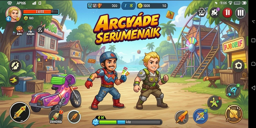 Tangkapan layar permainan API66 yang seru dan penuh aksi.