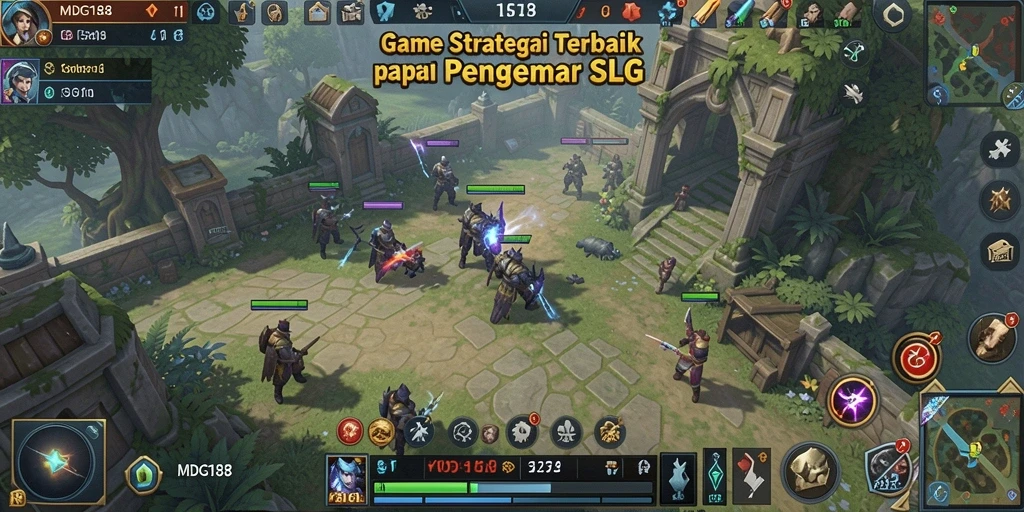 Tampilan gameplay MDG188 yang penuh aksi dan strategi.