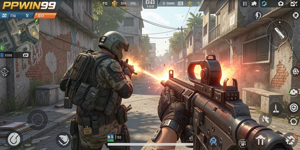 Tampilan gameplay intens dari PPWIN99 dengan aksi penuh adrenalin.