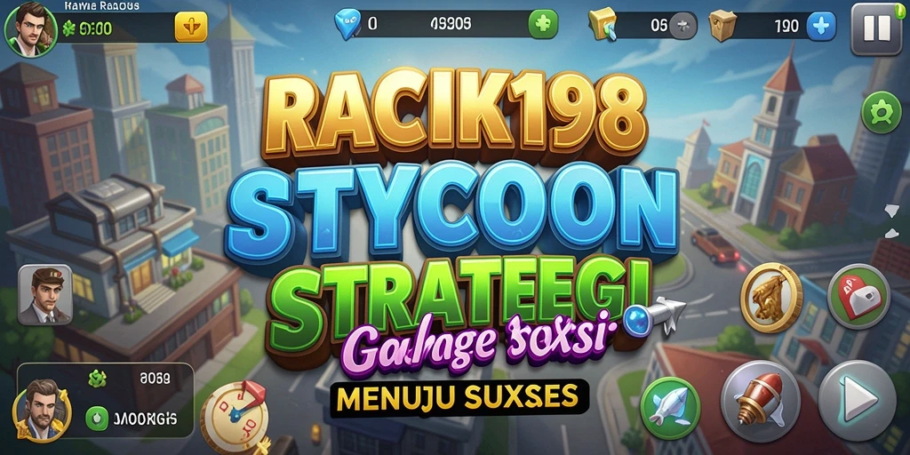 Tampilan menarik dari gameplay <strong>RACIK198</strong> menunjukkan elemen Tycoon yang mendebarkan.